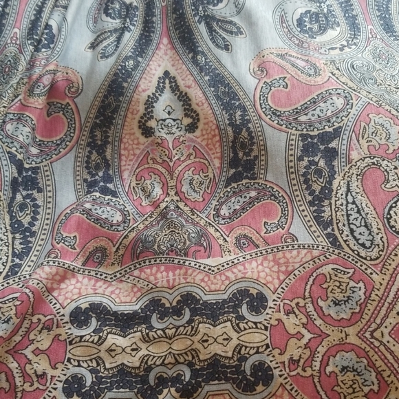 Gorgeous Blue and Pink Maxi Dress - Picture 3 of 3